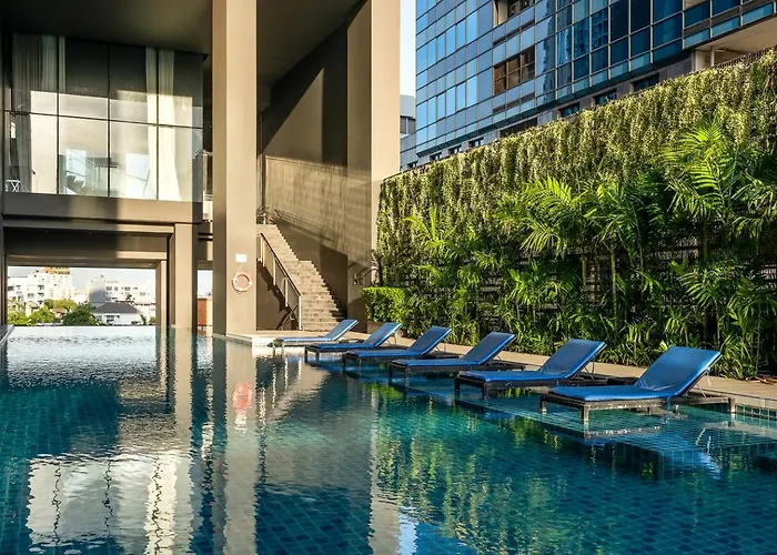 アパート Wander - Ekkamai - Balcony, Pool, Gym, Full Kitchen *